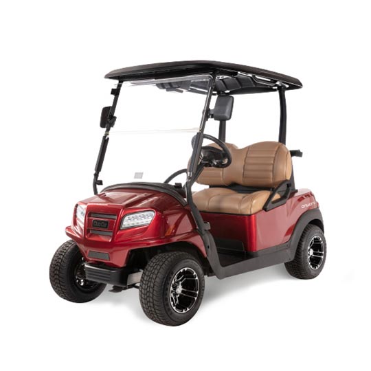 club car onward 2 passenger red