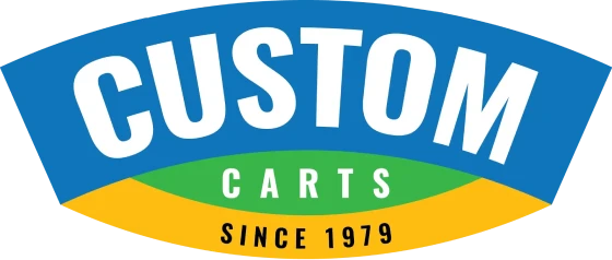 custom carts footer logo