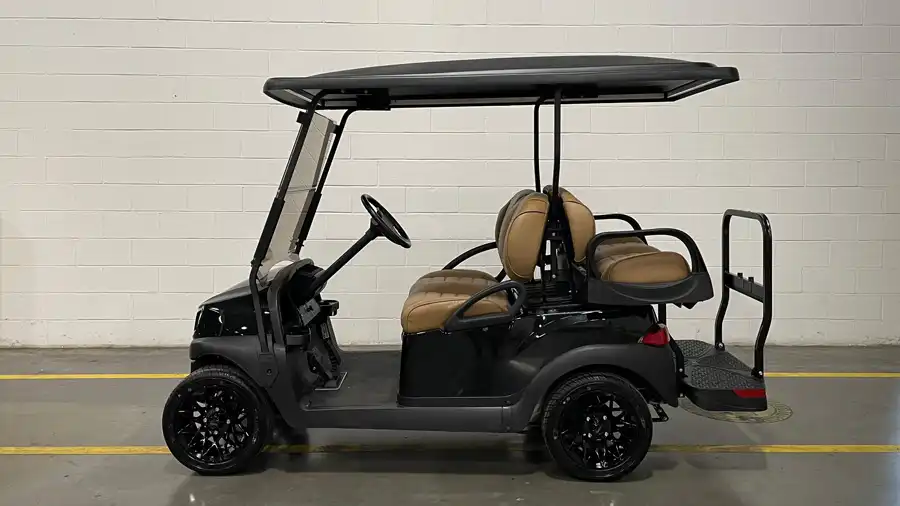 black certified pre owned used tempo golf cart for sale 900x506 1